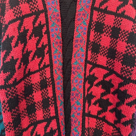 Vintage 90’s Woolrich Multicolor Handknit Sweater Size XL - Picture 5 of 7